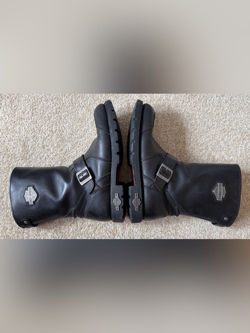 Harley-Davidson® 🏍️ Wolverine Men's Radcliff 9.5-Inch Engineer Black Boots 10.5 - Picture 5 of 8